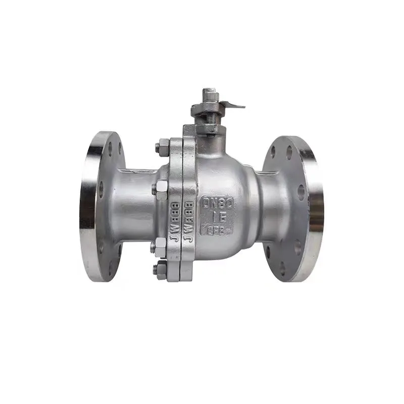 Valva inox Steel Flange Ball
